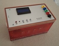 A portable triple power supply for the laboratory.