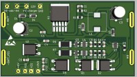 Backup power supply project for SMS GPS Alarm 4G module .