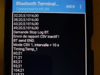 CSV Data Logging via Bluetooth HC-05 