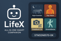 LifeX – The All-in-One Smart Companion on STM32N6570-DK