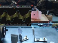 Makeshift laser-vibrometer