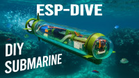 ESP-DIVE: Build an ESP32 RC Submarine with FPV Camera