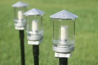 DIY Jam Jar Garden Lamps