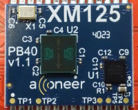 Trying the A121 Radar Sensor
