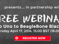 Neues Webinar: From Arduino Uno to BeagleBone Black (and back)