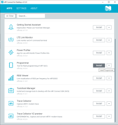 nRF52840  programming tool