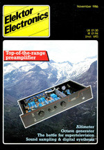 Elektor 11/1986 (EN)