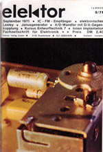 Elektor 1971/09 (DE)