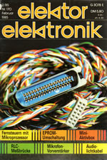 Elektor 02/1985 (DE)