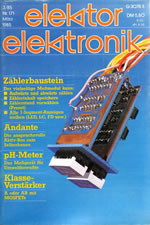 Elektor 03/1985 (DE)