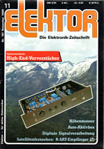 Elektor 11/1986 (DE)