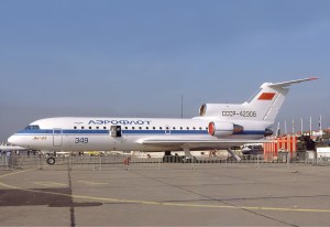 pictured below (see Figure x - FIGURE Aeroflot_Yakovlev_Yak-42_Gilliand.jpg FIGUREYak-42 (Image: Wikimedia Commons / Michel Gilliand)