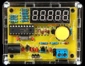 1set 1Hz-50MHz Fréquence de comptage Compteur numérique doscillateur à quartz testeur compteur DIY Kit daffichage LED 5 numérique Accessoires doutils pour les équipements électriques 