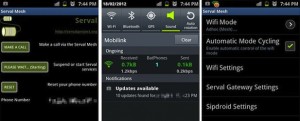 Serval Mesh: Operating Mobile Phones Without a Cellular Network