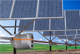 Robots Keep Solar Panels in the Sun