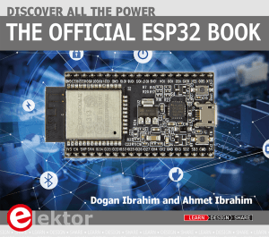 The Official ESP32 book is now available from the Elektor Store