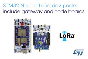 The LoRa development pack from STM. Image: STM