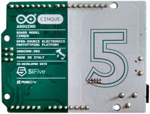 Cinque, the RISCy Arduino. Image courtesy of LinuxGizmodos