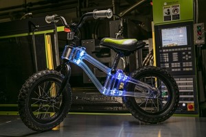 Phantom Frames bike with in-frame dynamic LED lighting