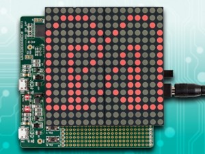 Arduino and mbed compatible 16x16 LED display