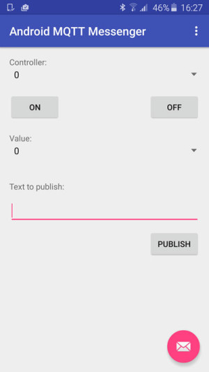 A simple interface for controlling a lamp and more!