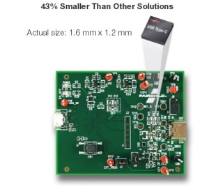 Fairchild USB solutions are tiny