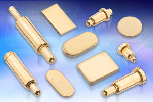 Harwin is launching a new range of surface-mount vertical Pogo Pin spring contacts. Also being launched are Harwin's new range of multi-purpose S70 Surface Mount flat contact pads.