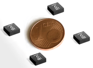 Switching regulator coils operate at 2 to 5 MHz