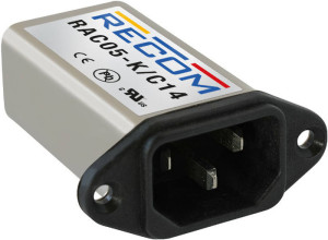 Connector, filter and 5W PSU all in one. Image Recom