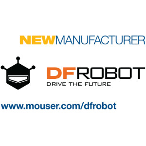 Mouser Boosts Open Source Lineup with DFRobot, Globally Distributes Plug-and-Play Sensors Series