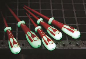 Distrelec adds the Industry's first Phosphorescent Screwdrivers by BY V. Tools to Webshop