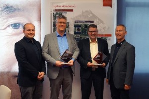 Rutronik at the Top of the Podium for the First Time after Being Named “Best Mainboard Distributor 2018” by Fujitsu