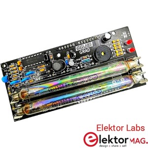 Dual Geiger-Müller Tube Radiation Sensor for Arduino