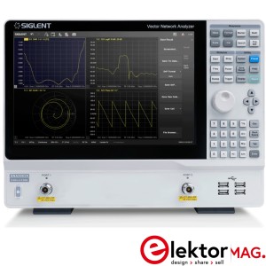 SIGLENT presents its first vector network analyzer