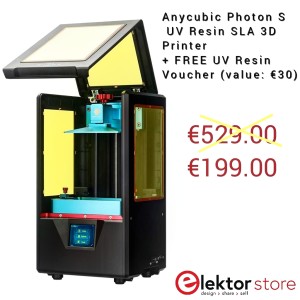 Anycubic Photon S – UV Resin SLA 3D Printer 