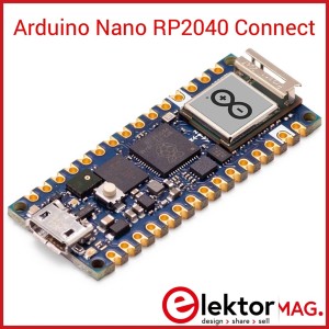 The Arduino Nano RP2040 Connect Has WI-FI And Bluetooth