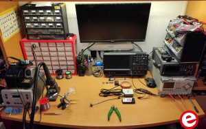 A Hardware Engineer’s One-Room Workspace