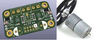 DUAL Motor brushed DC PWM Driver Arduino (H bridge 4A/24V)
