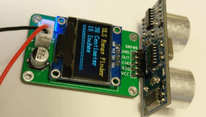 Ultrasonic Distance Measurement Using an SRF05 and an ATTiny85