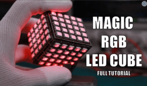 Glowing RGB LED Magic Cube (WS2812)