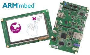 The $49 board includes a 4.3 inch touch screen