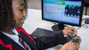 The BBC micro:bit works with any platform