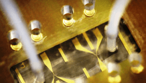 Sensors in the microfluidic channel