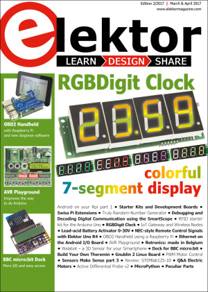 Elektor Magazine March & April 2017 Edition