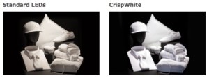 Natürliche Farbwahrnehmung mit CrispWhite-LEDs