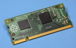 RPi ganz flach