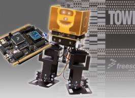 Zweibeiniger Roboter als Kit + BASIC