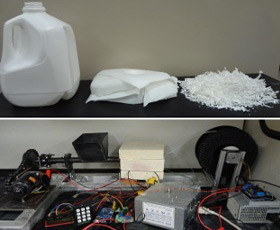 Plastikrecycling für 3D-Druck