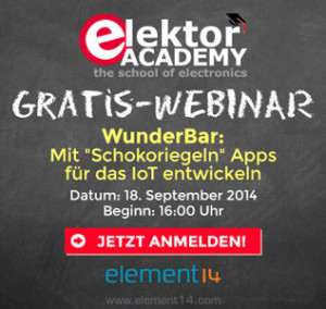 Neues Webinar: WunderBar – das IoT-Tool für die App-Entwicklung