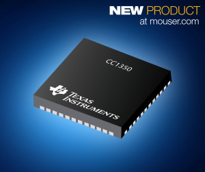 The TI CC1350 SimpleLink device integrates a flexible, very low-power RF transceiver with a powerful 48-MHz ARM® Cortex®-M3 microcontroller in a platform that supports multiple physical layers and radio frequency (RF) standards.